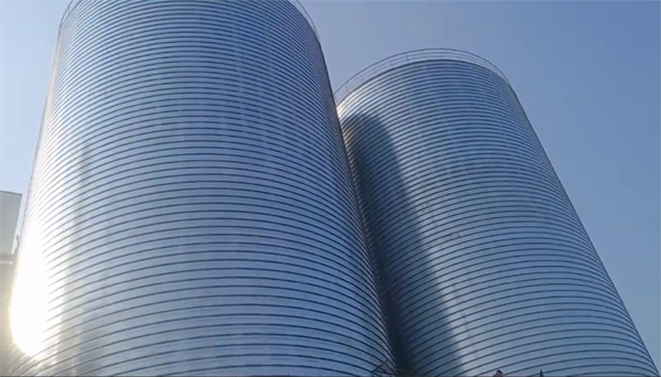 城关2座混凝土高架卷板仓