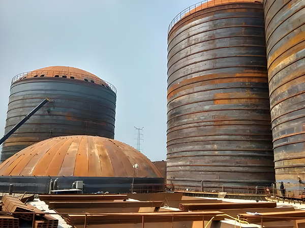 城关焦粉钢板仓